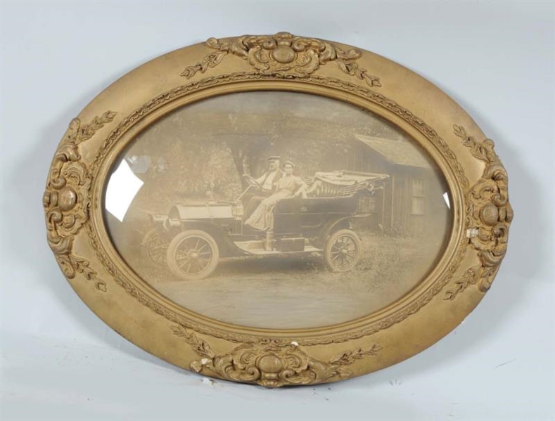 EARLY PHOTO 1904 JACKSON MODEL H TOURING CAR      