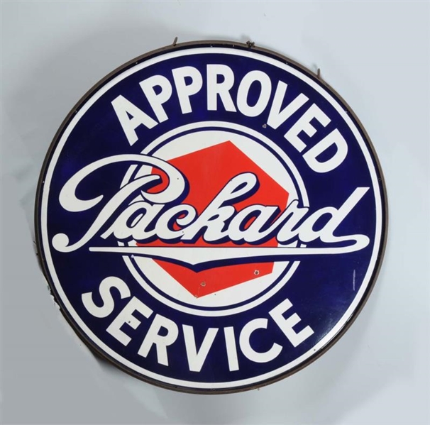 PACKARD APPROVED SERVICE DSP SIGN.                