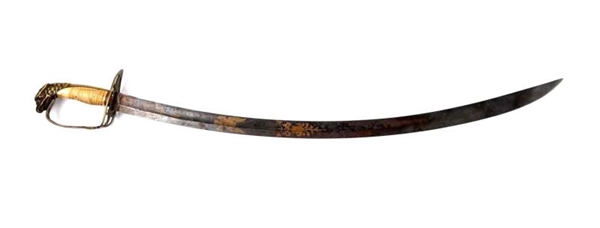 C. 1820 AMERICAN EAGLE HILT SWORD.                