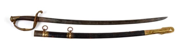FRENCH FOOT OFFICERS SWORD.                      