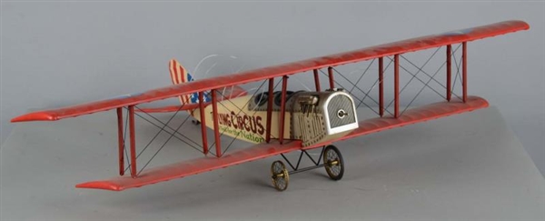 CURTISS JENNY FLYING CIRCUS MODEL AIRPLANE        