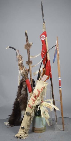 LOT OF ASSORTED NATIVE AMERICA & WESTERN ITEMS    