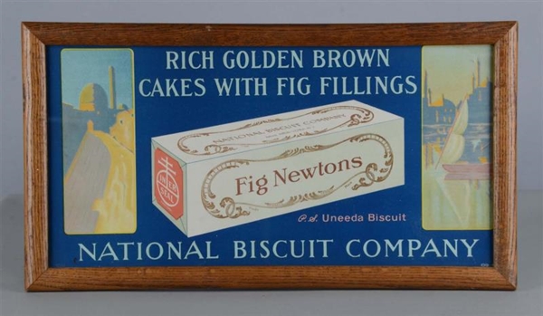 FIG NEWTON ADVERTISEMENT IN FRAME                 