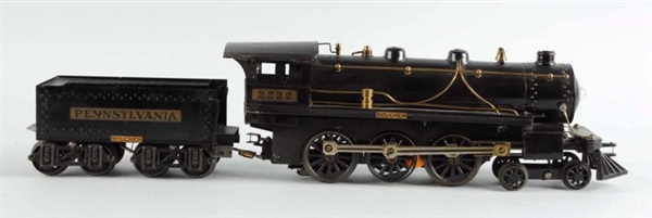 LOT OF 2 : BOUCHER 2222 LOCO & PA TENDER.         