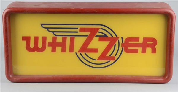 WHIZZER MOTORBIKES LIGHTED ADVERTISING SIGN       