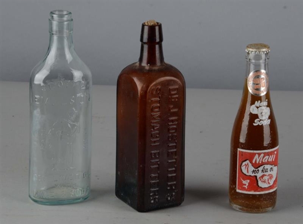 LOT OF 3: GENERAL STORE PRODUCT BOTTLES           