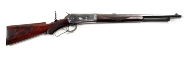 ONE OF A KIND WINCHESTER MODEL 1886 DELUXE RIFLE. 