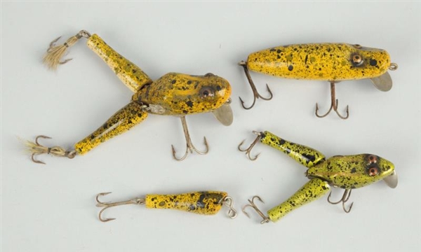 LOT OF 4:  PAW PAW BAITS.                         