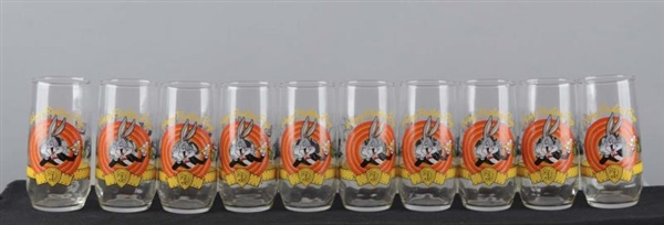 LOT OF 10: BUGS BUNNY LOONY TUNES GLASSES         