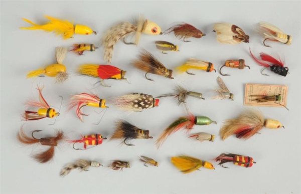 LARGE LOT OF SMALL FISHING LURES.                 