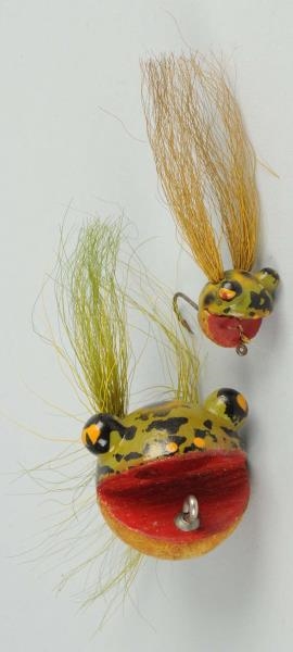 LOT OF 2: TROPICAL BAIT COMPANY "PAC MAN" LURES.  