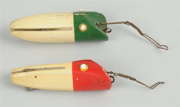 LOT OF 2:  WOOD SAF-T-LURES .                     