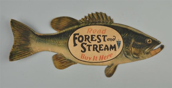 FOREST AND STREAM ADVERTISING PIECE.              