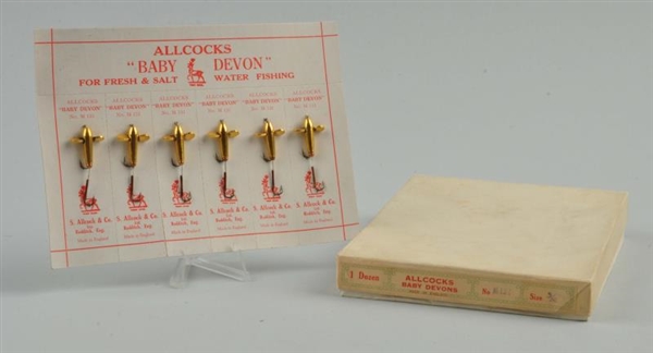 LOT OF 6: CARDED BABY DEVONS.                     