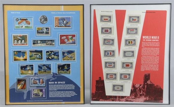 LOT OF 2: WORLD OF STAMPS SERIES COLLECTIONS      