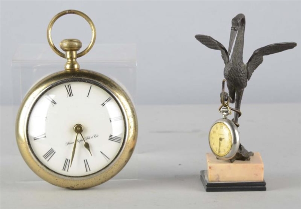 LOT OF 2: POCKETWATCH ITEMS                       