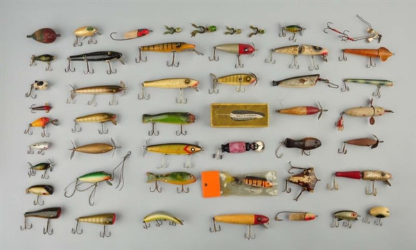 LARGE LOT OF ASSORTED BAITS.                      