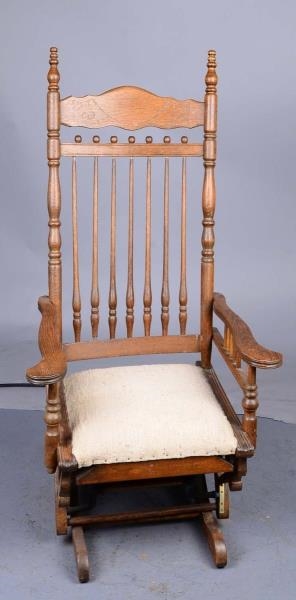 EARLY GLIDER ROCKING CHAIR                        
