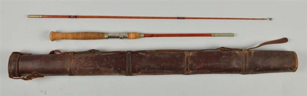 EARLY HEDDON BAMBOO CASTING ROD.                  