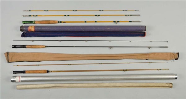 LOT OF 3: FLY RODS.                               