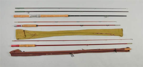 LOT OF 3: LARGE RODS                              