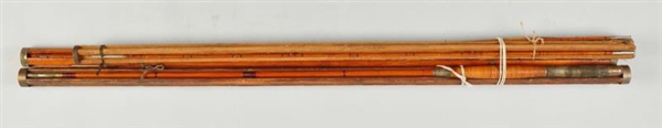 LOT OF 3: EARLY BAMBOO RODS.                      