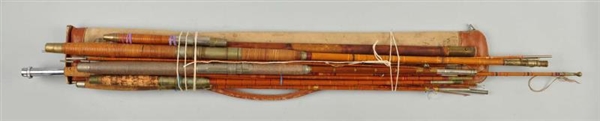 LOT OF ASSORTED BIG GAME AND FRESHWATER RODS.     