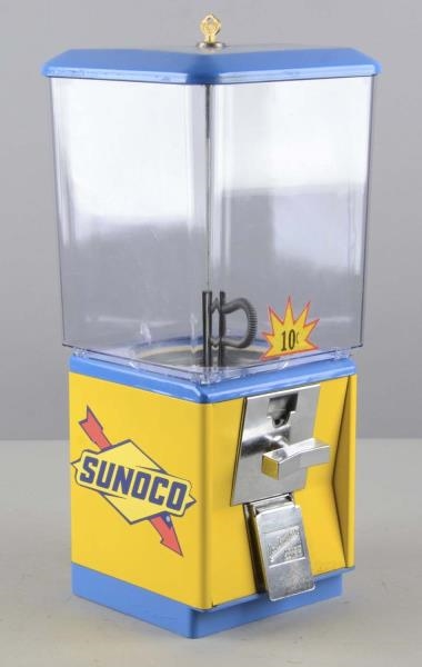 10¢ NORTHWESTERN SUNOCO GUMBALL VENDING MACHINE   