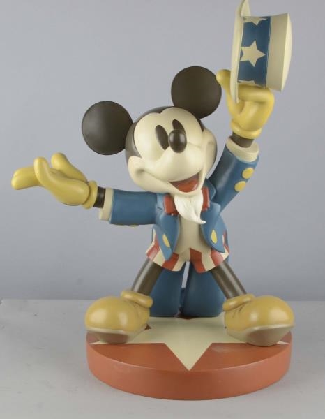 MICKEY MOUSE AS UNCLE SAM STORE DISPLAY FIGURE    