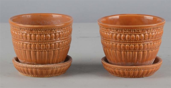 LOT OF 2: MCCOY POTTERY PLANTERS                  