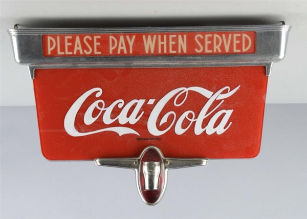 COCA COLA LIGHT-UP ADVERTISING SIGN               