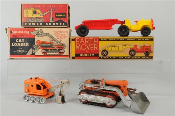 LOT OF 3: HUBLEY TOYS.                            