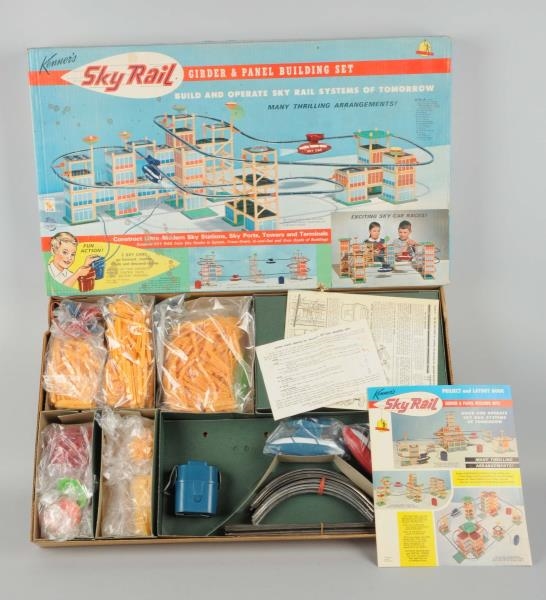 KENNERS BOXED SKY RAIL BUILDING SET.              
