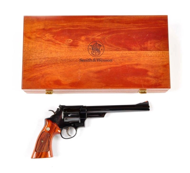 **CASED SW MODEL 29-3 DOUBLE ACTION REVOLVER.     