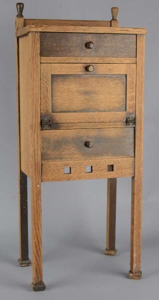 CABINET WITH 2 DRAWERS AND HINGED DOOR            