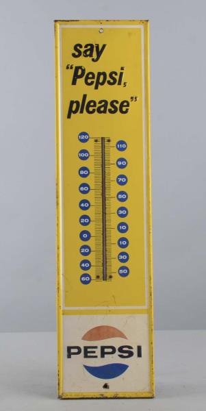 PEPSI THERMOMETER SIGN                            