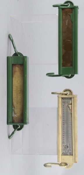 LOT OF 3: HANSON SPRING SCALES                    