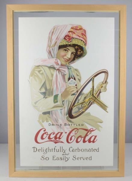 COCA COLA ADVERTISEMENT IN FRAME                  