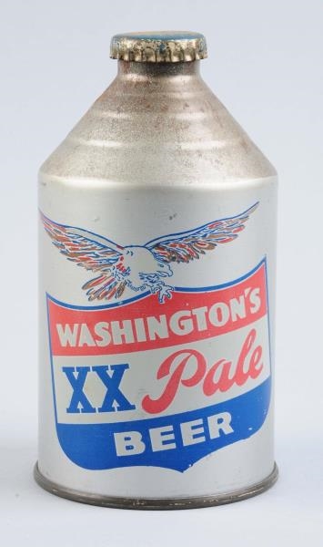 WASHINGTONS XX PALE BEER CROWNTAINER.            