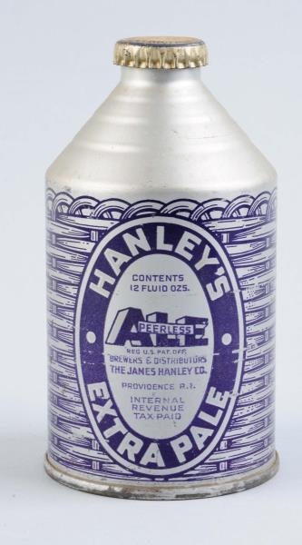 HANLEYS EXTRA PALE ALE CROWNTAINER.              
