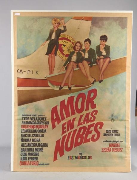 LOT OF 2: VINTAGE MEXICAN MOVIE POSTERS           