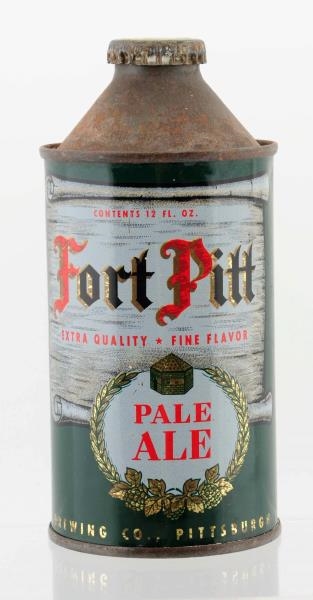 FORT PITT PALE ALE CONE TOP BEER CAN.             