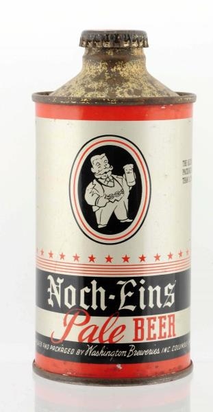 NOCH - EINS PALE BEER J SPOUT CONE TOP BEER CAN.  