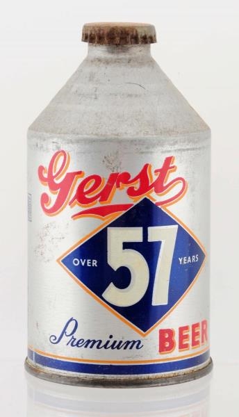 GERST 57 CROWNTAINER BEER CAN.                    