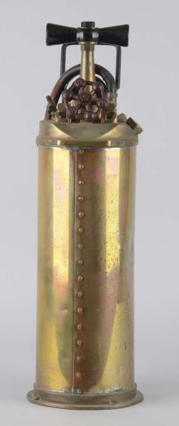 LARGE BRASS FIRE EXTINGUISHER                     