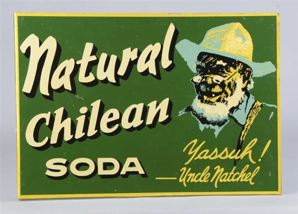 NATURAL CHILEAN SODA FLANGE SIGN                  