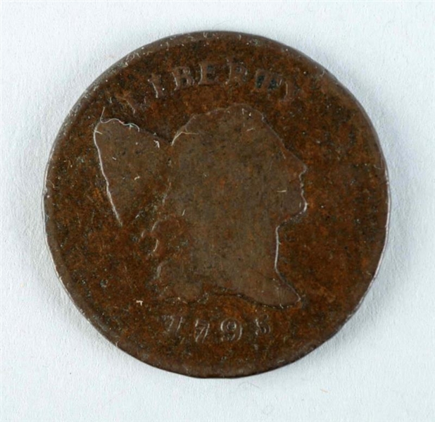 1795 HALF CENT LIBERTY CAP.                       
