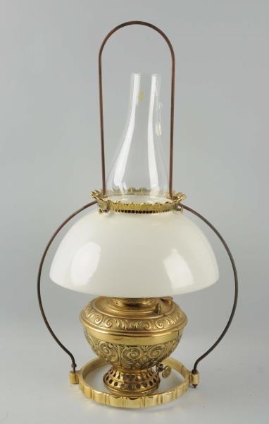 BRADLEY & HUBBARD KEROSENE LAMP.                  