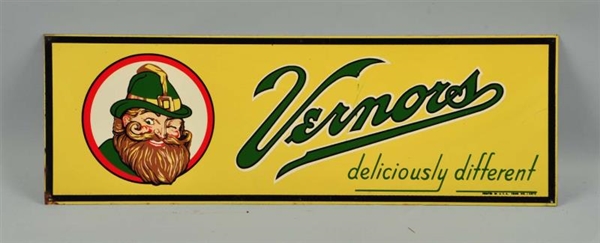 VERNORS (GINGER ALE) SINGLE SIDED TIN SIGN.       