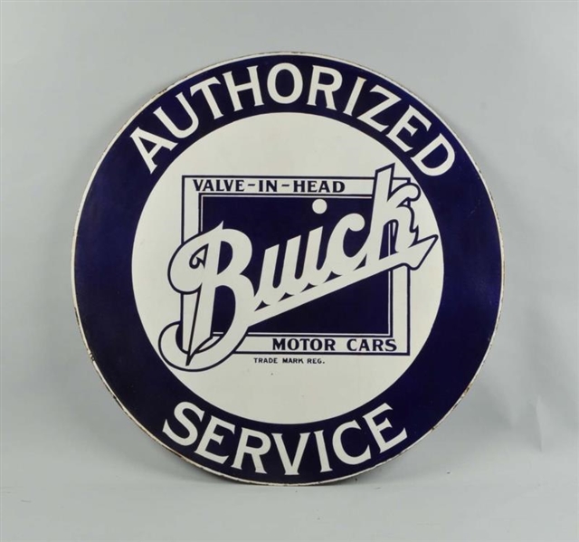 BUICK VALVE-IN-HEAD AUTHORIZED SERVICE SSP SIGN.  